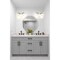 Z-Lite Grayson Vanity, 2-Light, 16 In.W x 5.75 In.L x 8.5 In.H, Brushed Nickel/Clear + Etched Opal 1949-2V-BN - alternate 4
